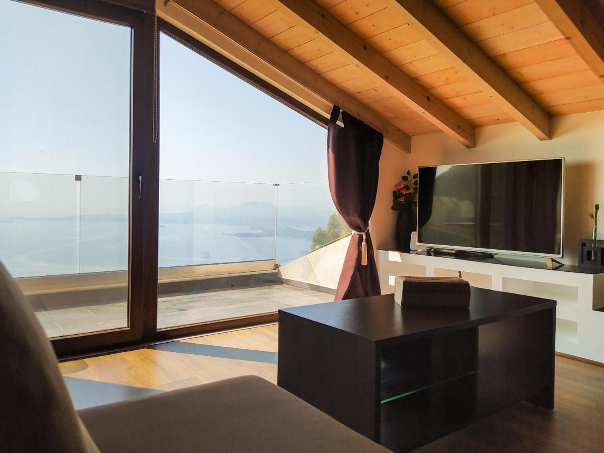 Апартаменты Blue Sky Loft By Corfuescapes Spartylas Экстерьер фото